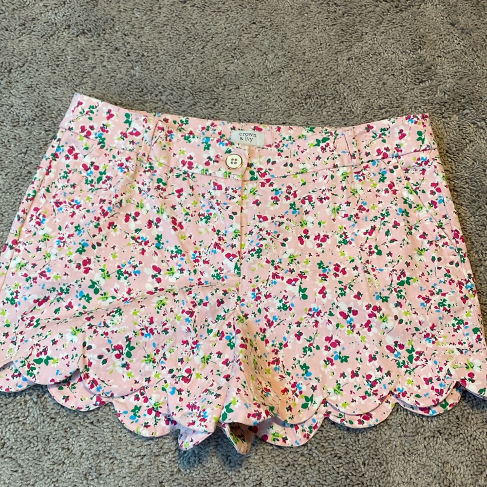 Pink Crown and Ivy shorts